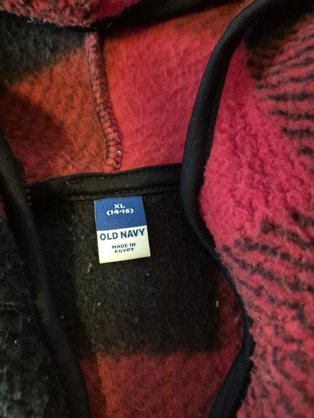 🌿5/$25 Old Navy Boys XL 14-16 Sherpa Fleece Zip Up Jacket